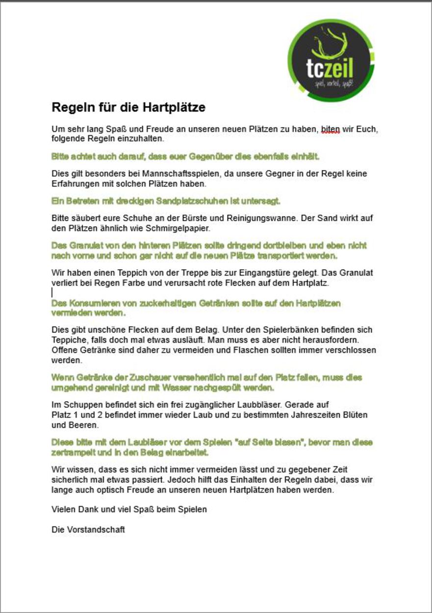Eröffnung der Rebound Ace Plätze 